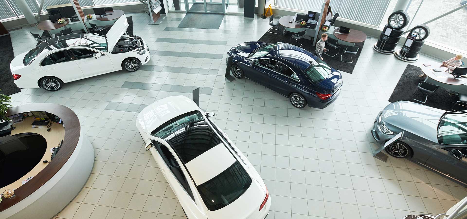 Interior da Concessionária